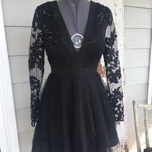 Beautiful black party dress